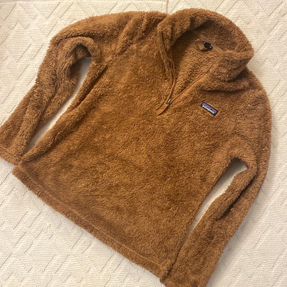 Patagonia Los Gators 1/4 zip Tan/Camel
